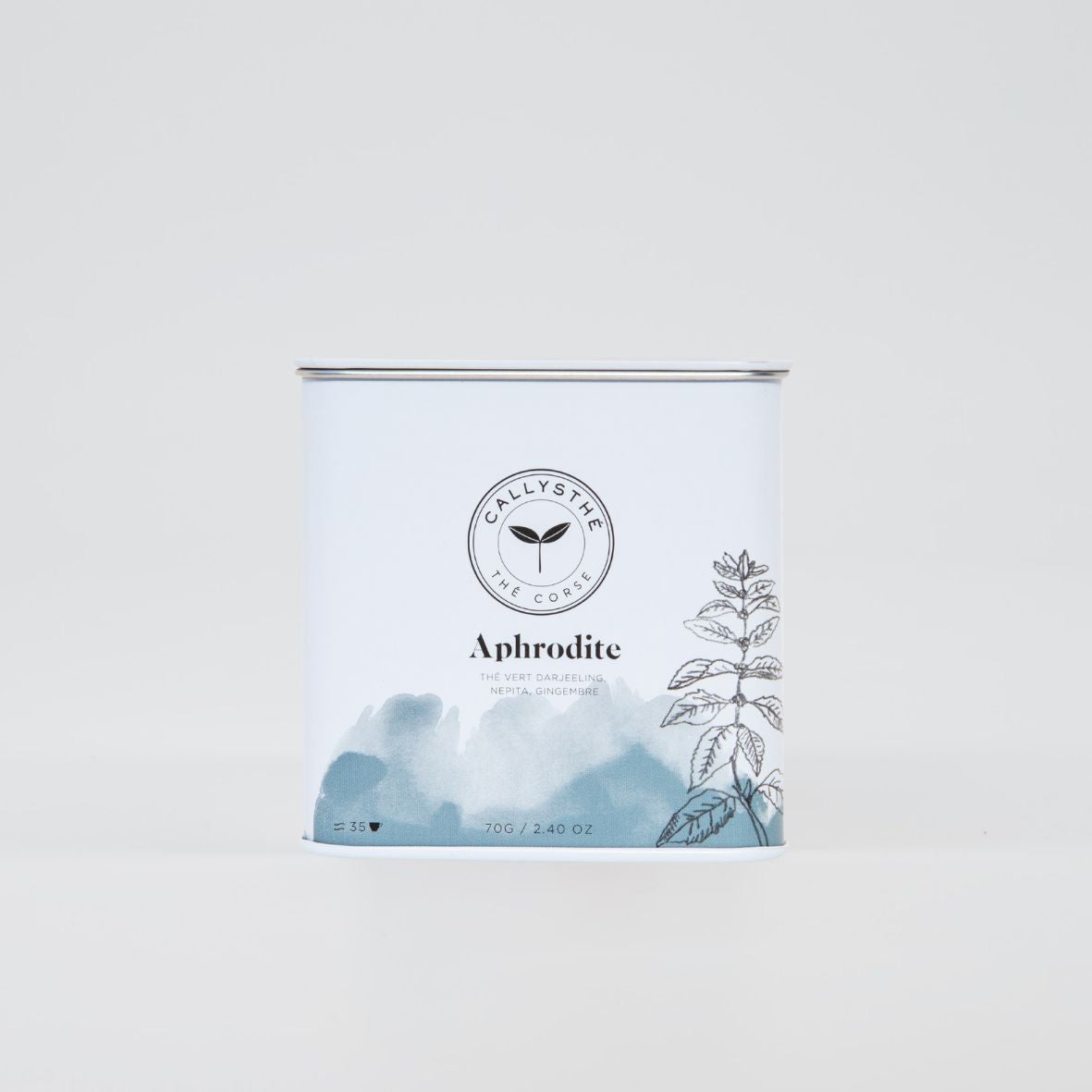 Aphrodite - Darjeeling green tea, mint, ginger, catnip