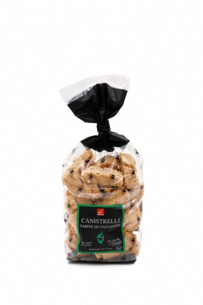 Canistrelli Corse à la farine de châtaigne – biscuit croquant
