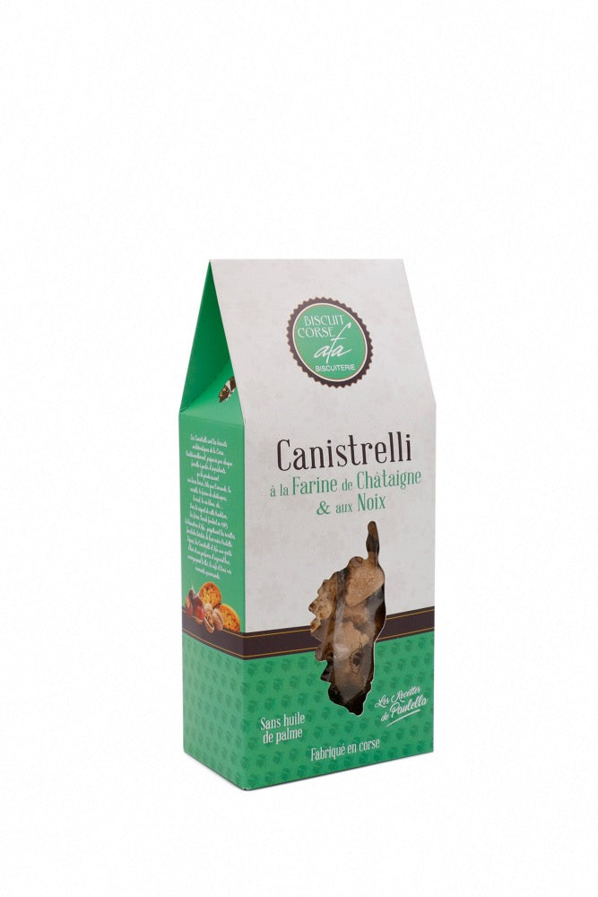 CANISTRELLI MIT KASTANIENMEHL UND WALNÜSSEN - 200G
