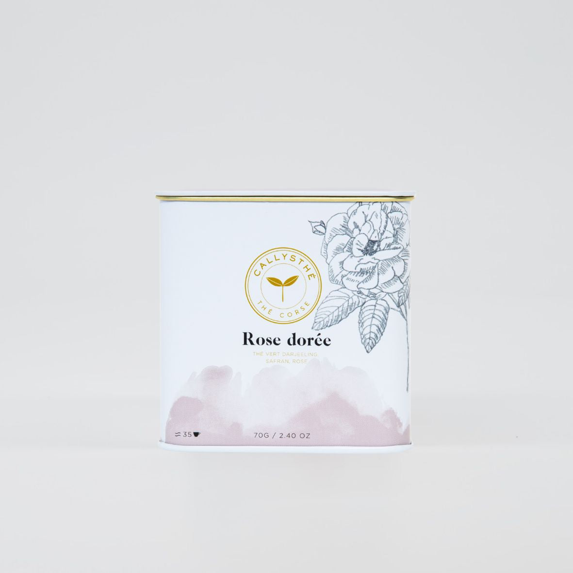 Rose Dorée - Green tea, saffron, rose