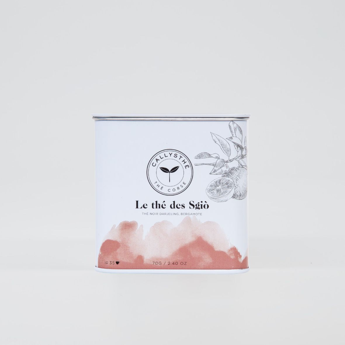 Le thé des Sgiò - Darjeeling black tea, bergamot, lemon