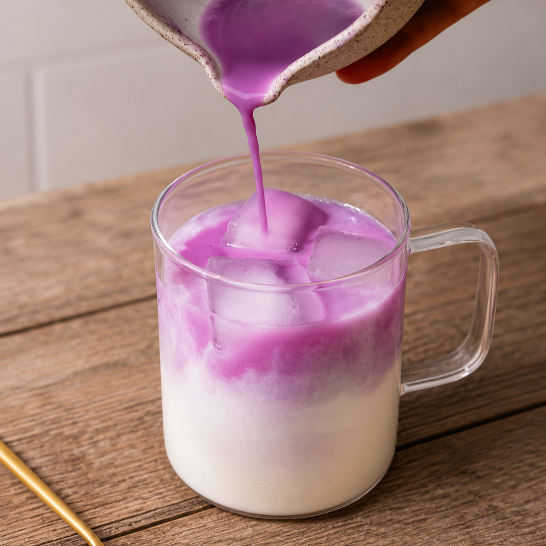 Ube Latte BARÚ – Préparation instantanée 250g