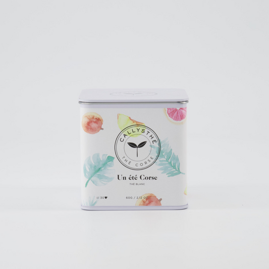 Un été en Corse - Thé vert, thé blanc, hibiscus, pêche, abricot