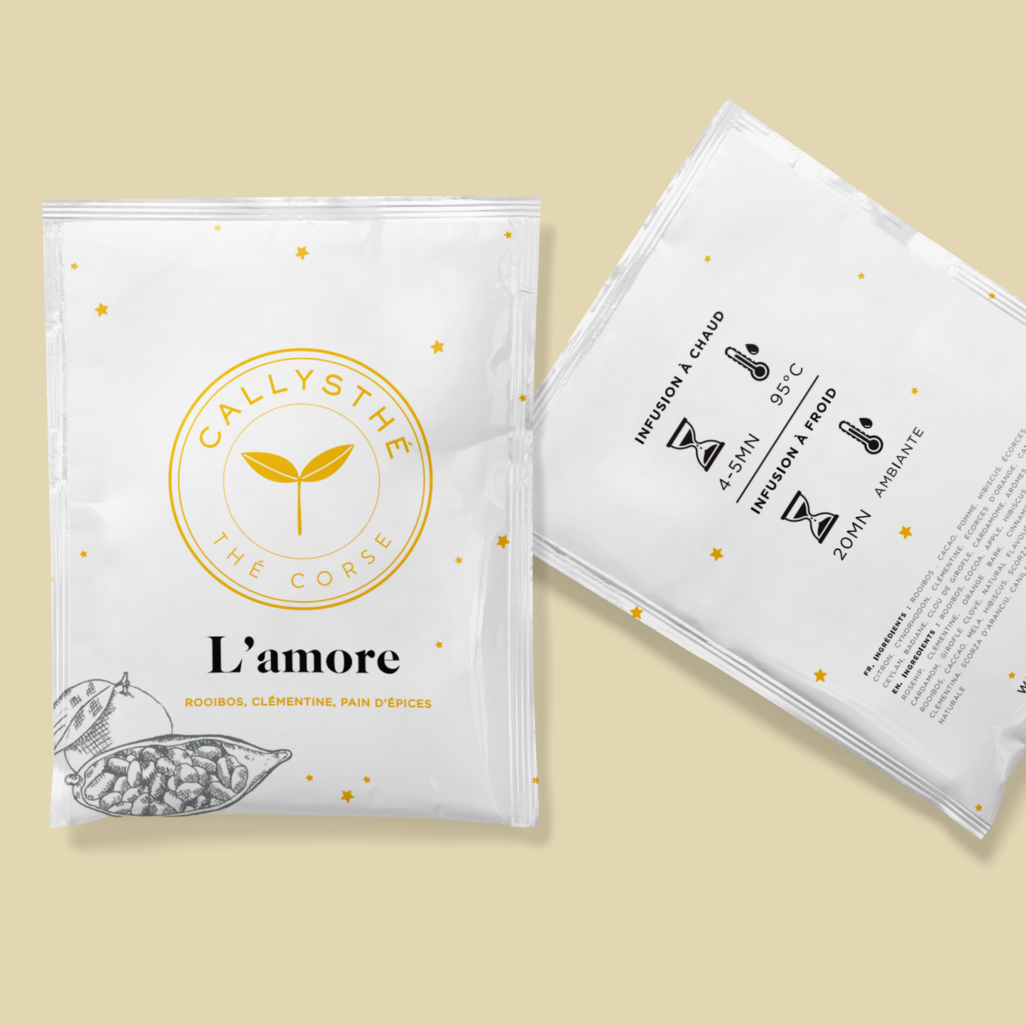 Amore - Rooibos, cocoa, clementine, gingerbread