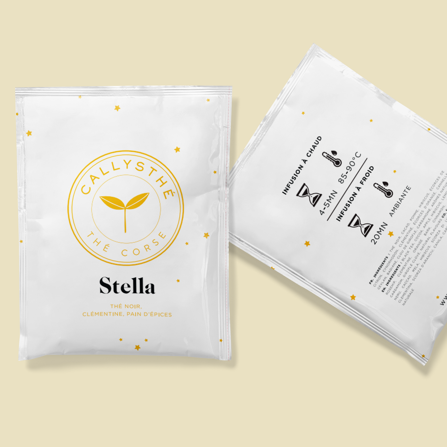 Stella - Black tea, cocoa, clementine, gingerbread