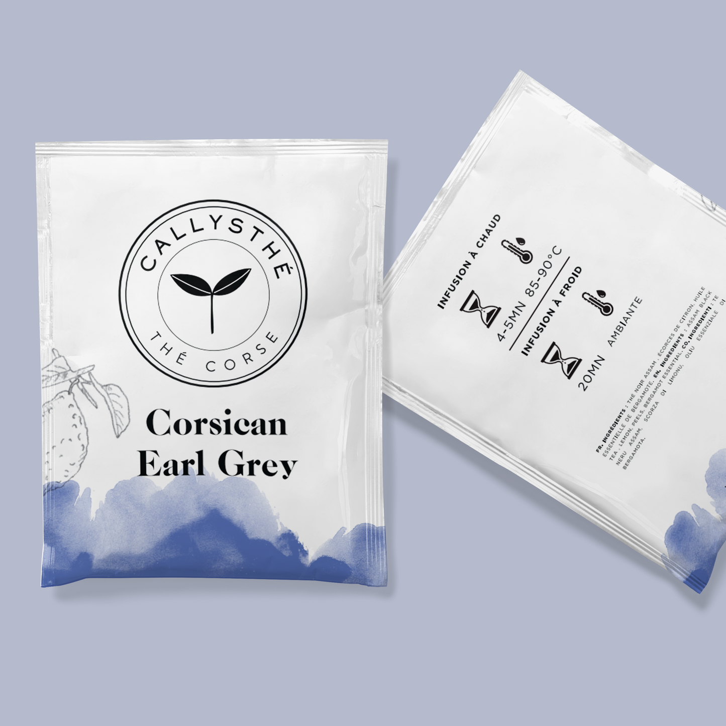 Corsican Earl Grey - Assam black tea, bergamot, lemon
