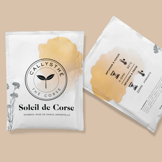 Soleil de Corse - Rooibos, Immortelle, Rose