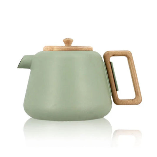 VIGGO cast iron teapot 1L Water green