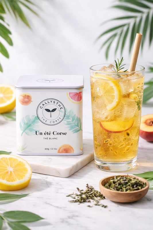 Thé glacé  un été corse