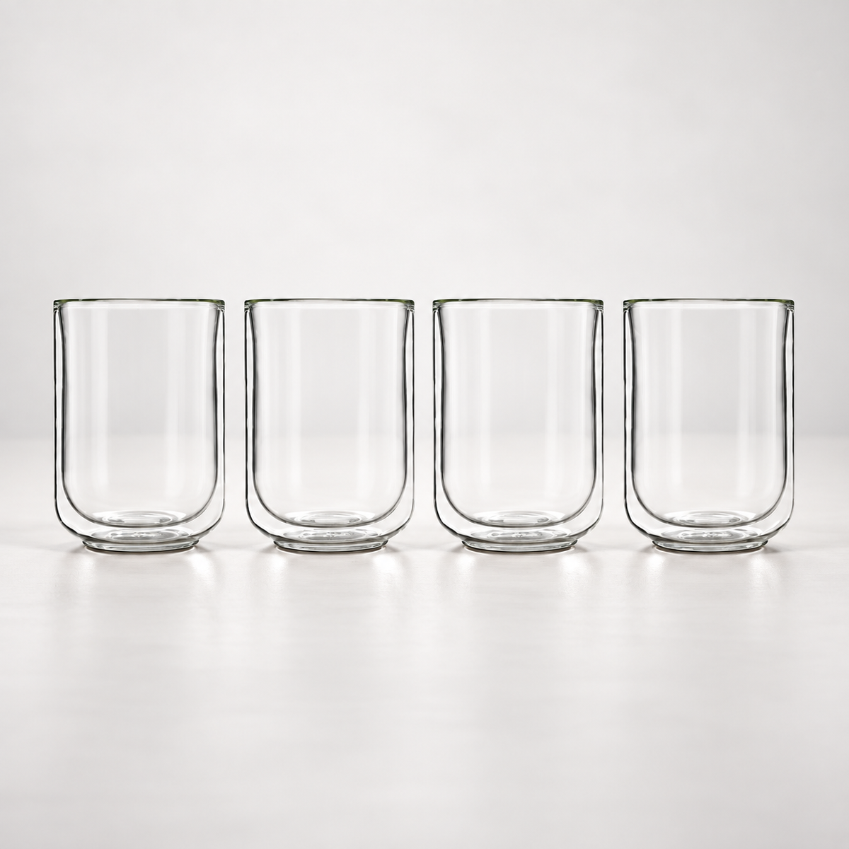 4 tasses double paroi HELYA 350 ml