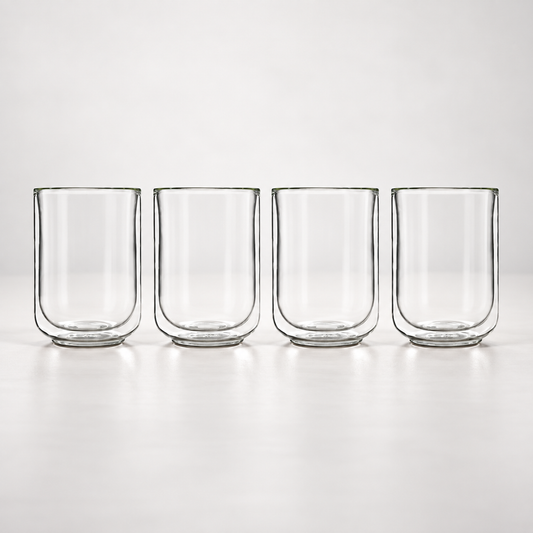 4 tasses double paroi HELYA 350 ml