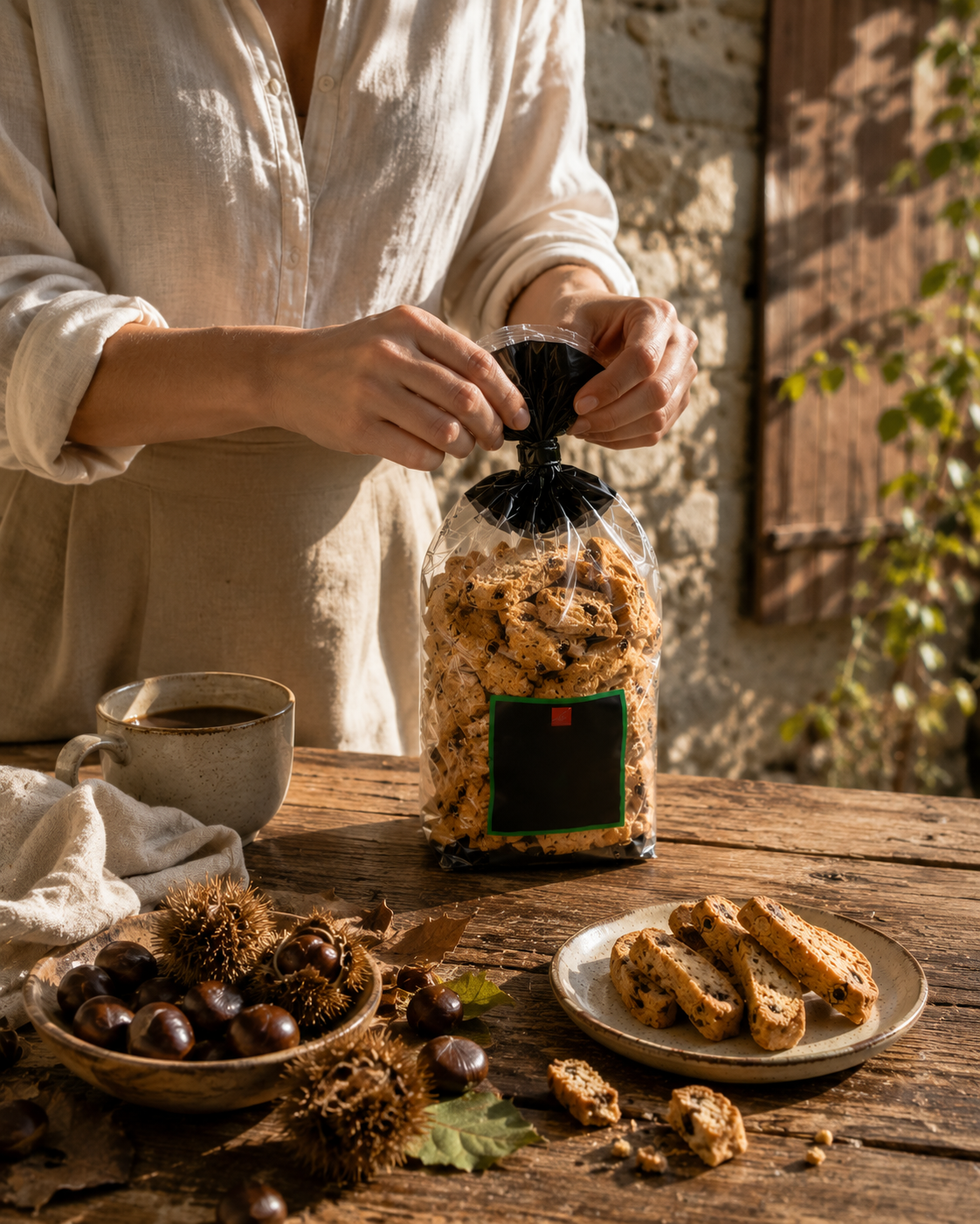 CANISTRELLI A LA FARINE DE CHÂTAIGNE
