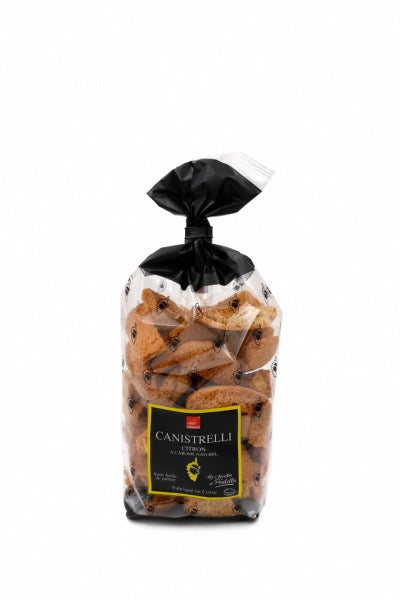 
Biscuits corses croustillants au citron, parfaits pour le thé ou le café.