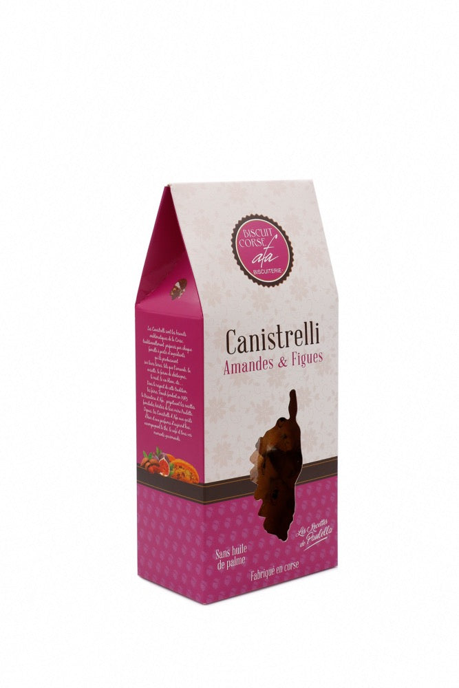 CANISTRELLI AUX AMANDES ET AUX FIGUES - 200G