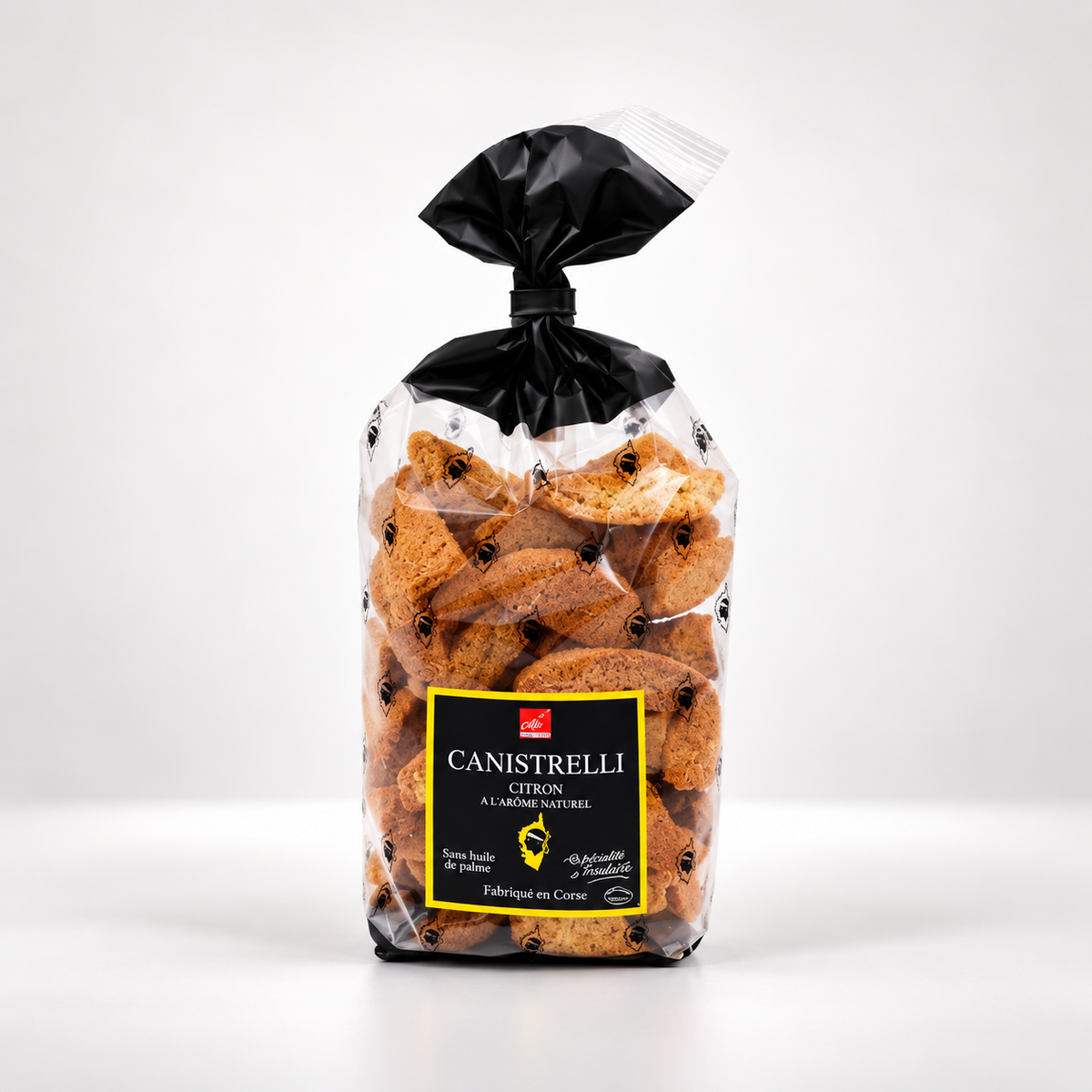 CANISTRELLI AU CITRON - BISCUITS CORSES 250g