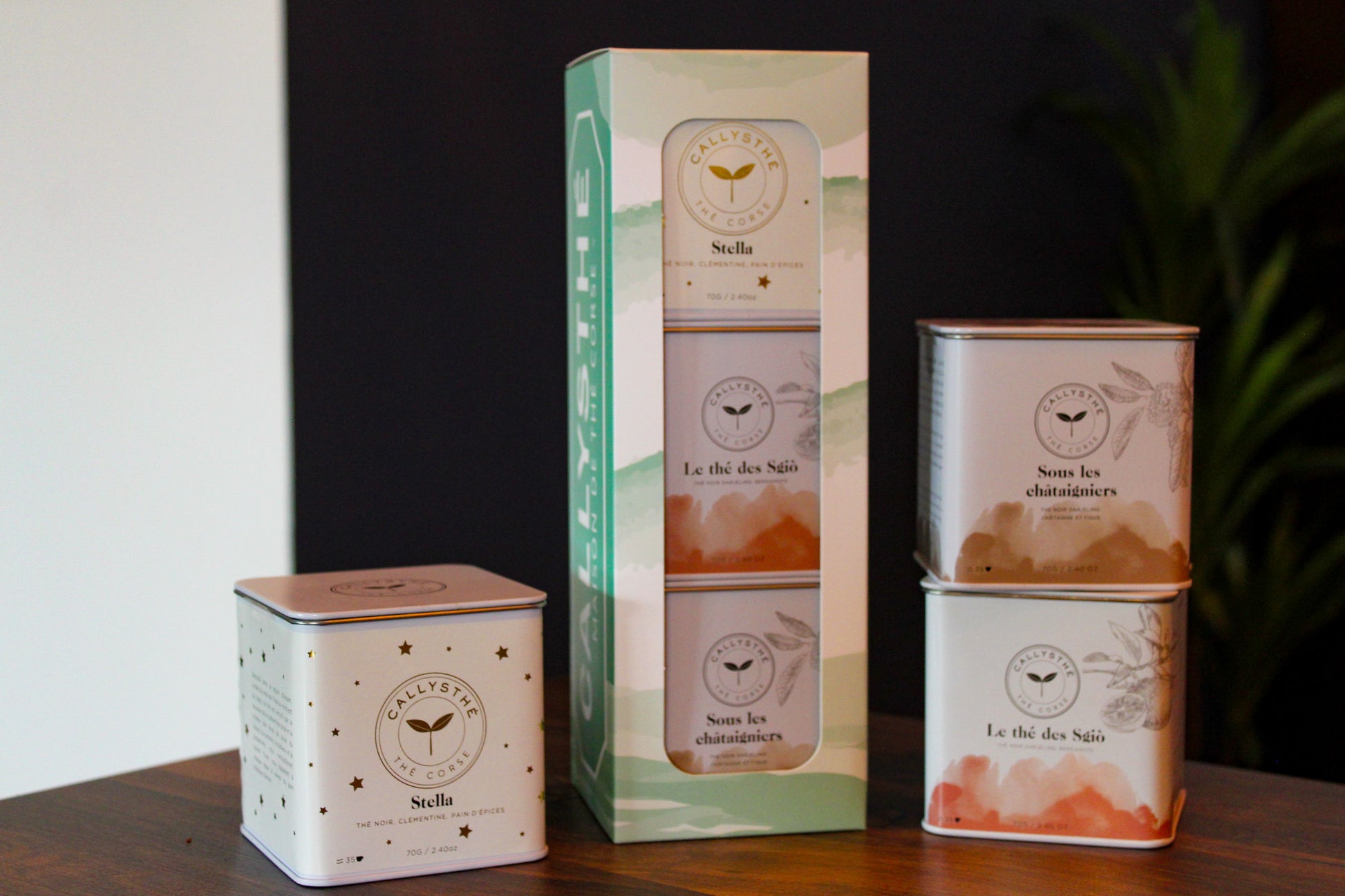 Coffret 3 thes callysthé 