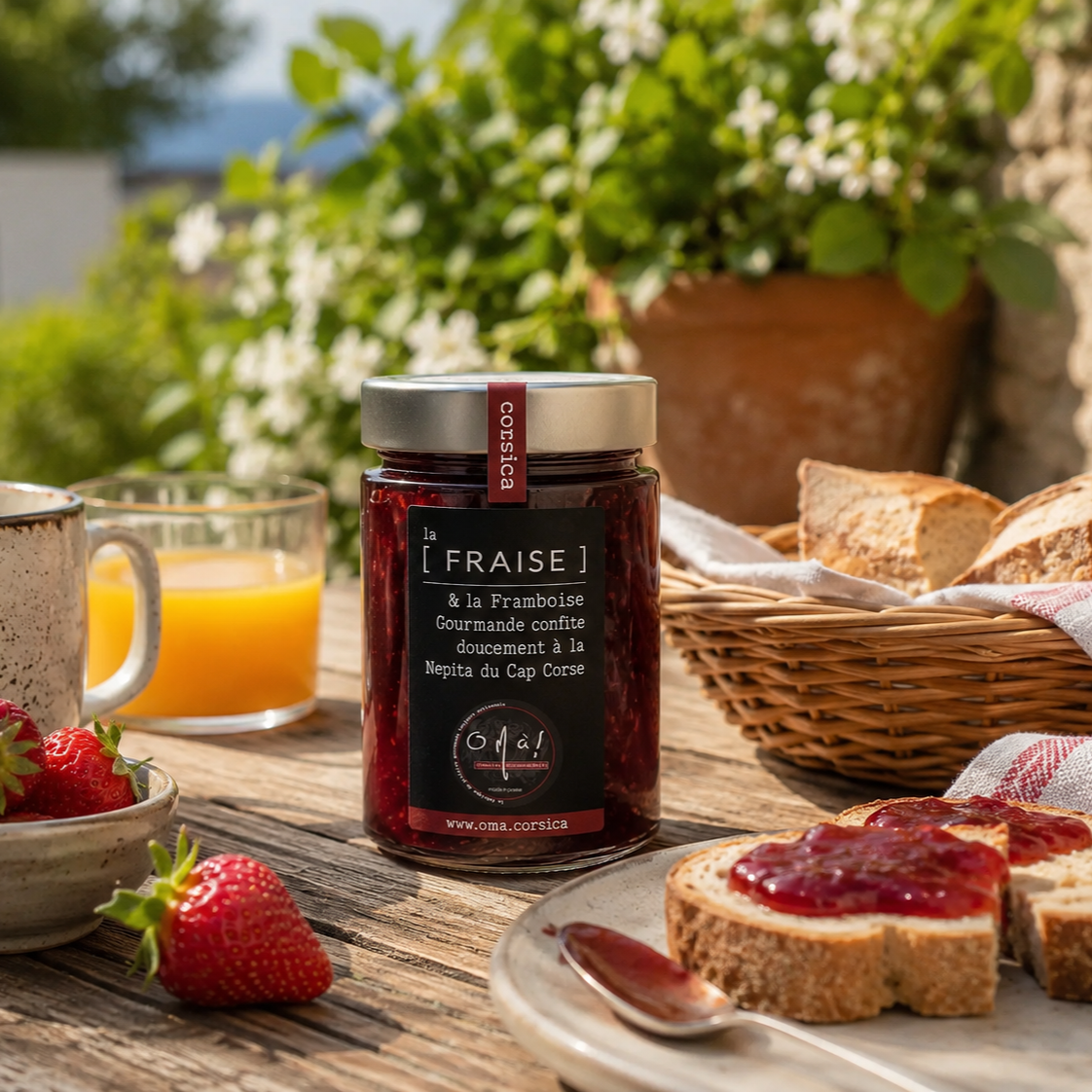 Confiture Fraise, Framboise