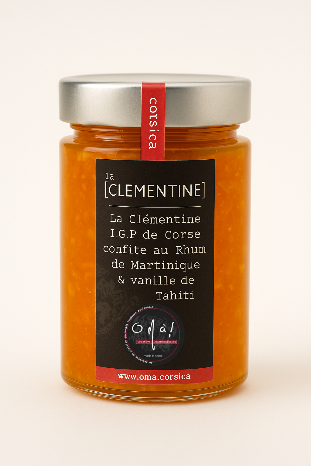 Clementine - Clementinen-, Rum- und Vanillemarmelade