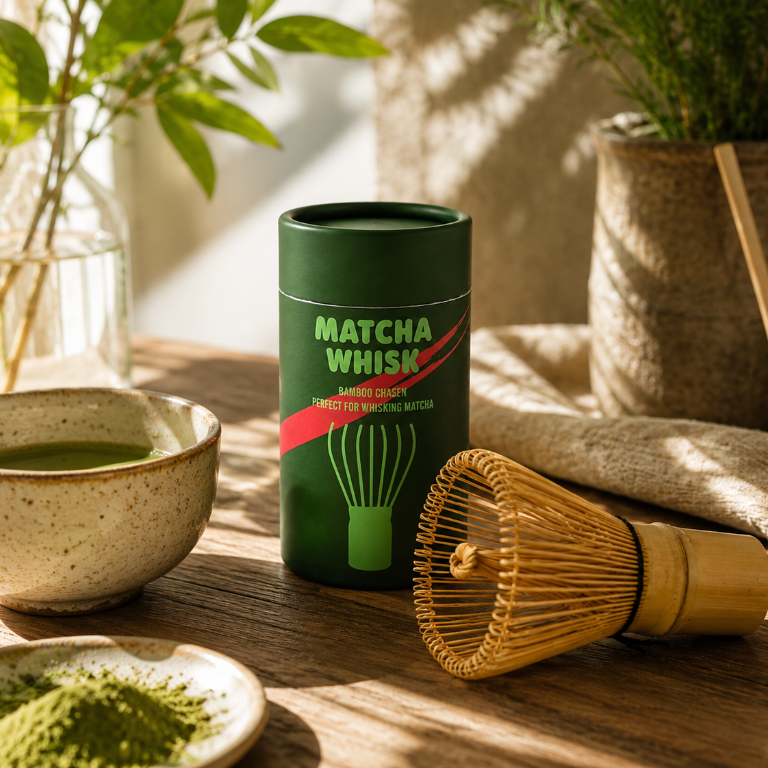 Fouet à matcha situation