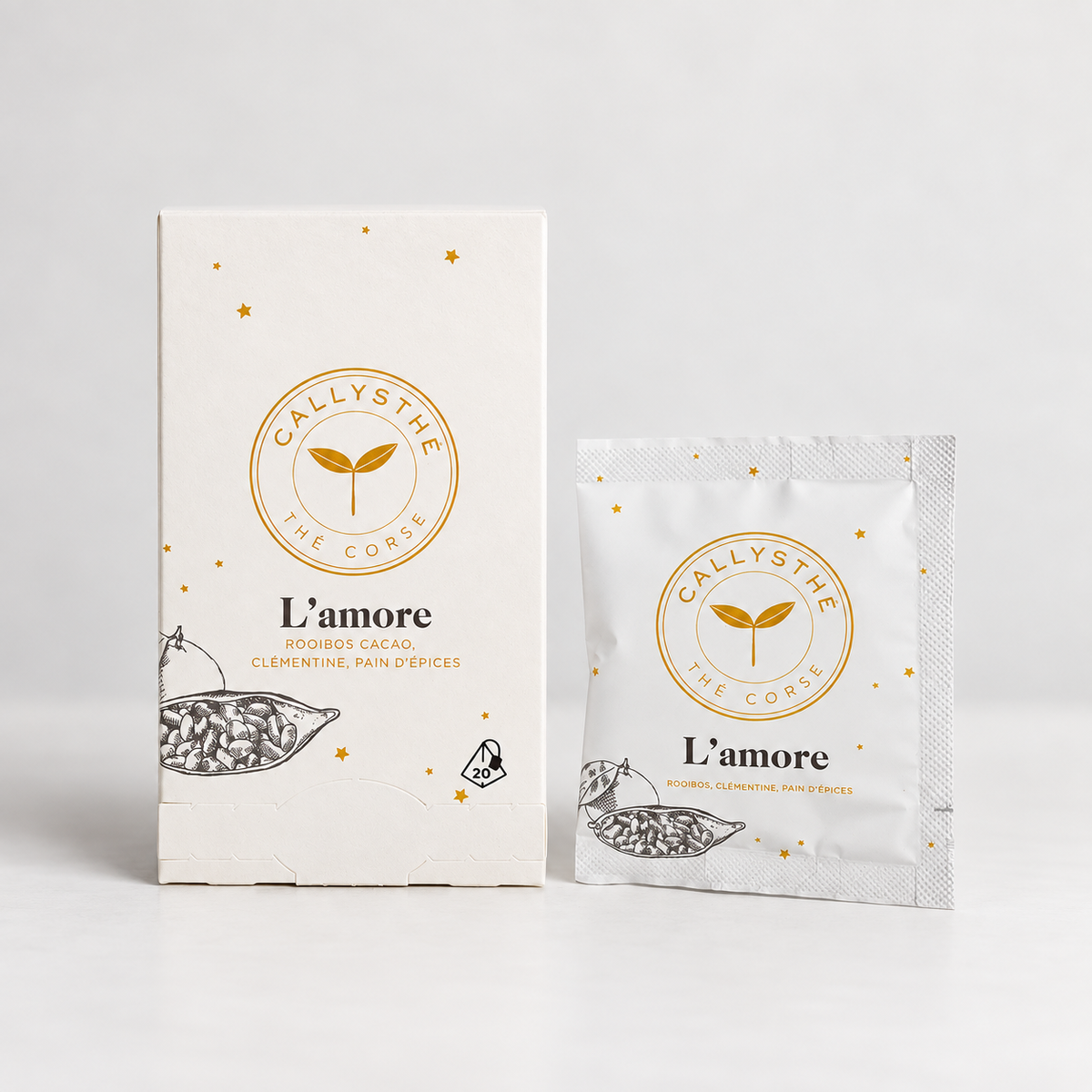 Amore - Rooibos, Kakao, Clementine, Lebkuchen