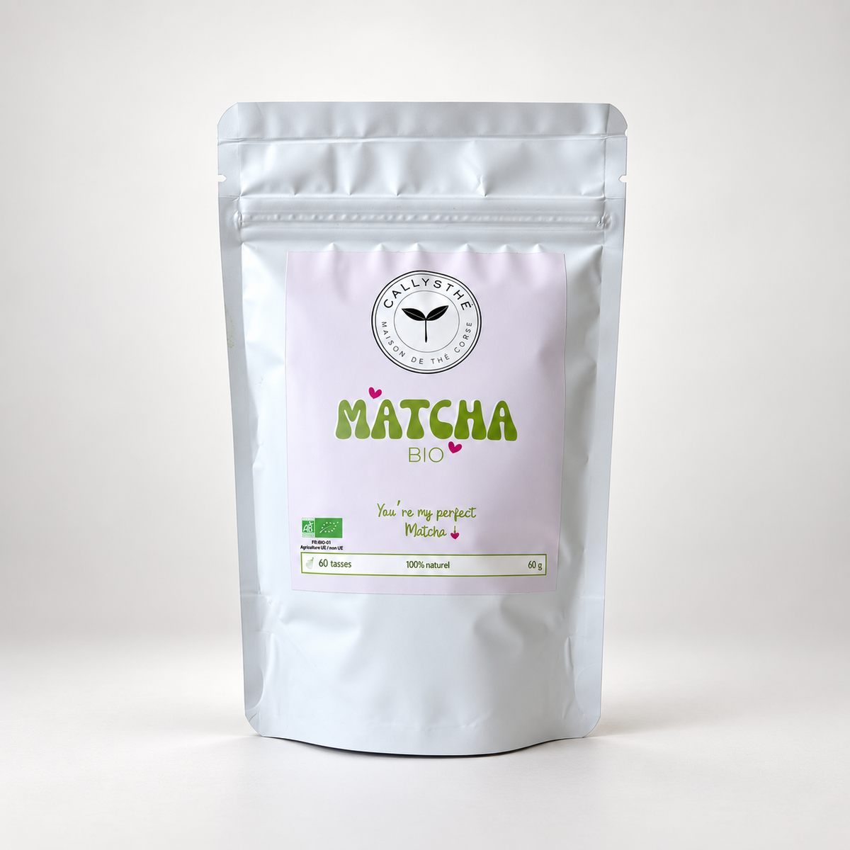Matcha Bio en Poudre – Thé Vert Japonais Premium pour Matcha Latte (60g)