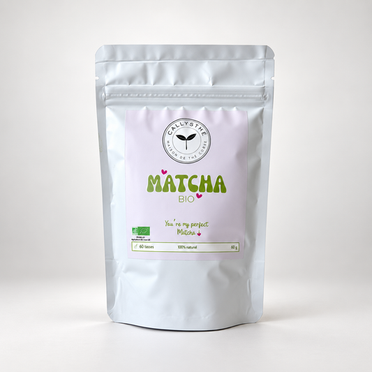 Matcha Bio en Poudre – Thé Vert Japonais Premium pour Matcha Latte (60g)