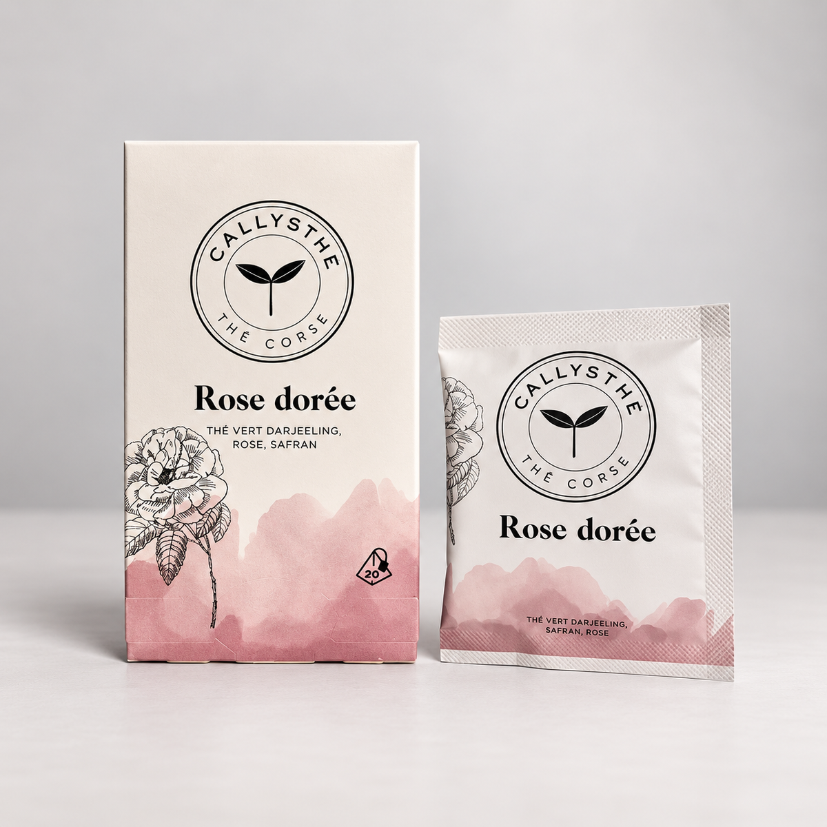 Rose Dorée - Grüner Tee, Safran, Rose