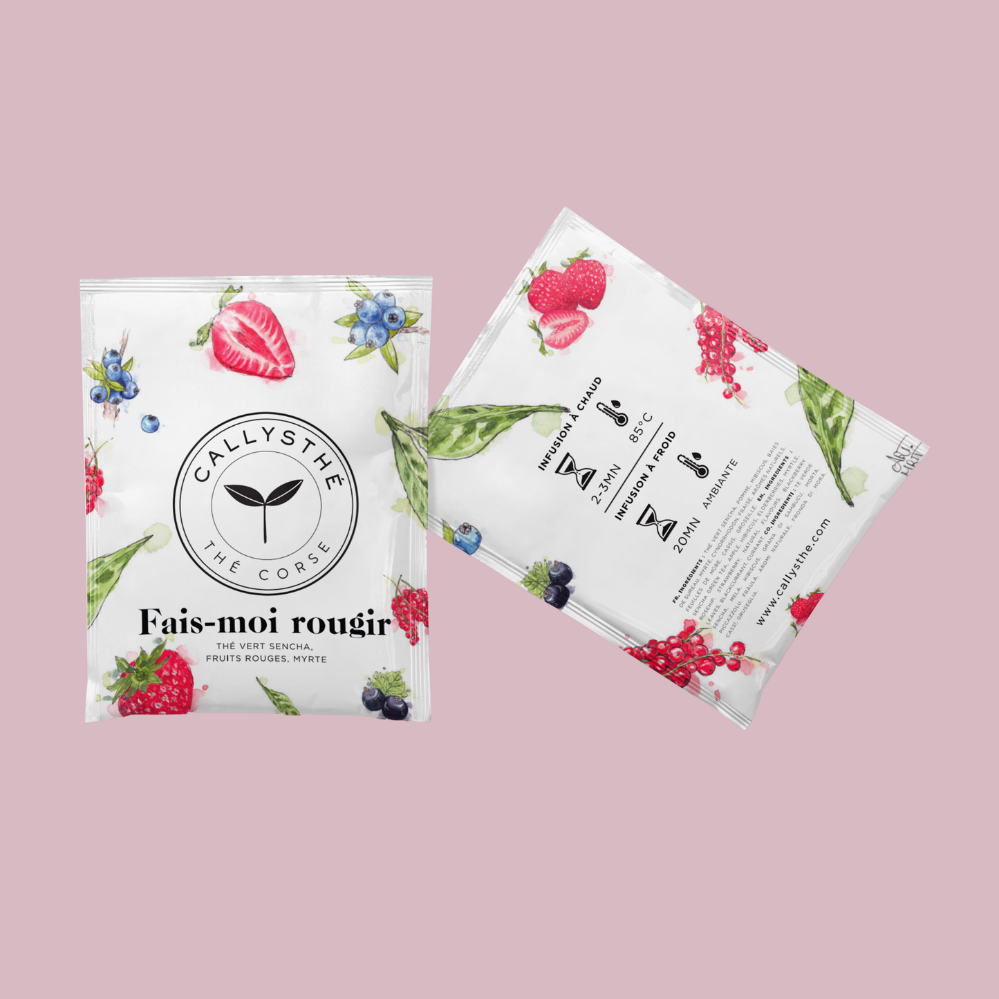Thé - Sachet fais moi rougir 