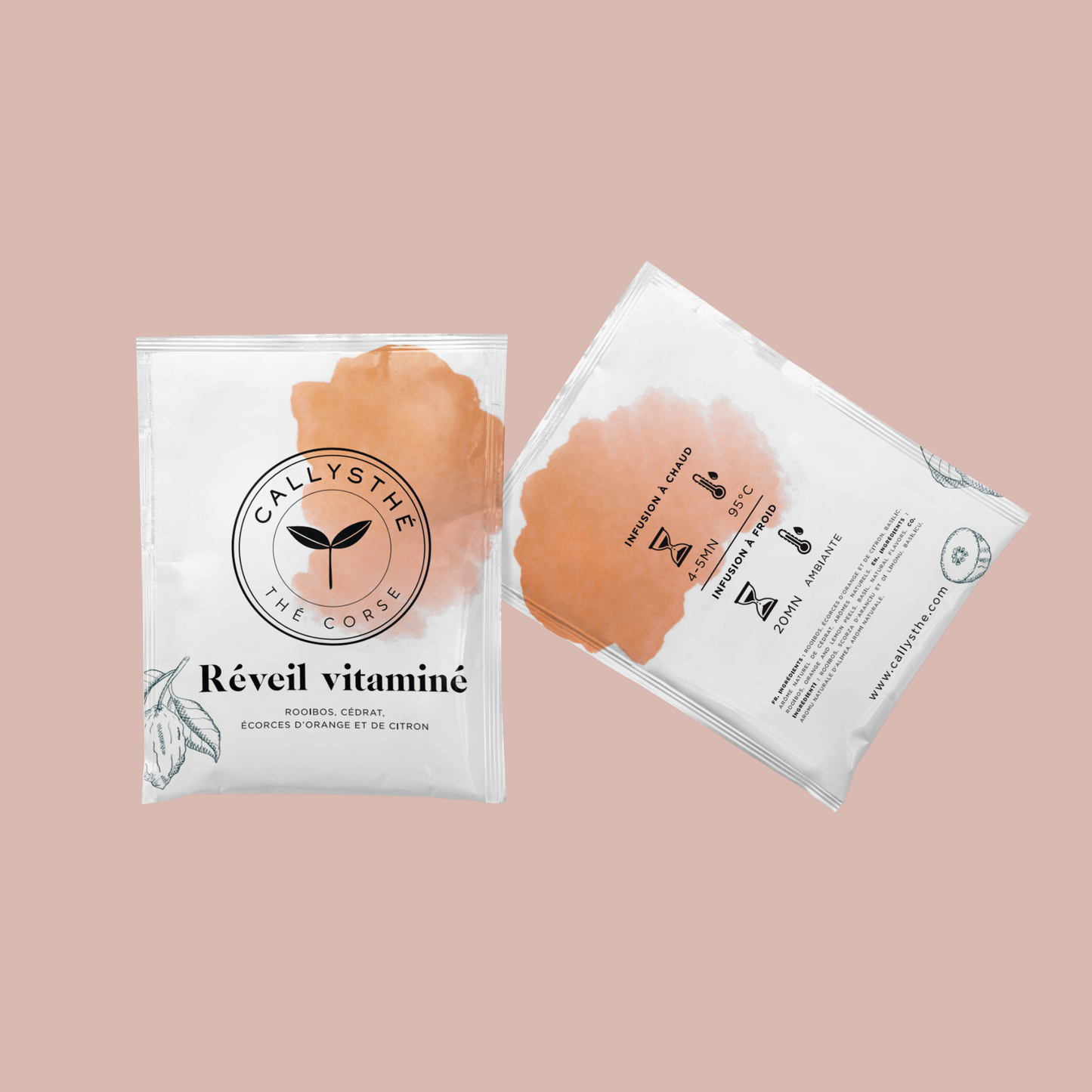 Callysthé - Sachets Réveil vitaminé 