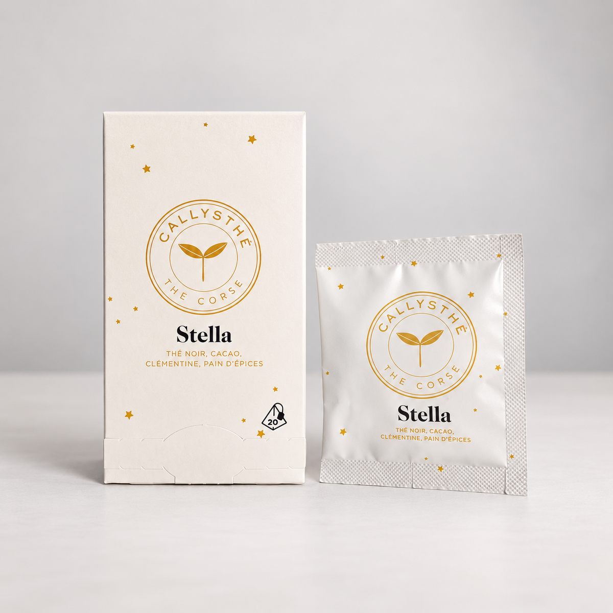 Stella - Schwarzer Tee, Kakao, Clementine, Lebkuchen