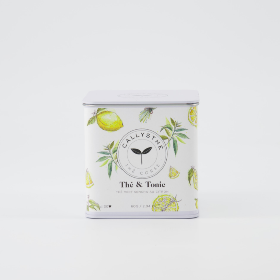 Un zeste du Cap Corse - thé vert Sancha, citron, verveine