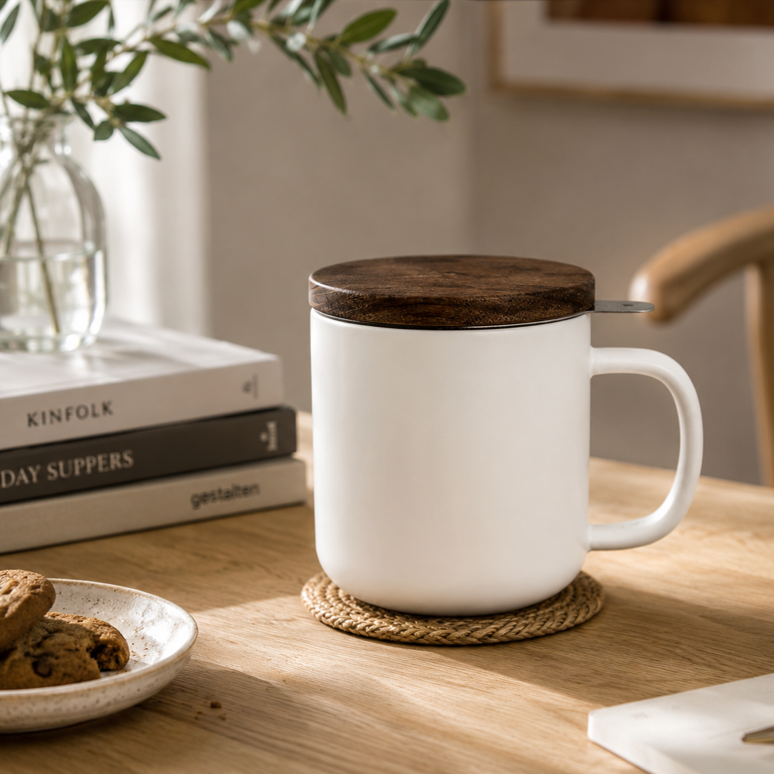 Tisanière mug Juliet  blanc 300 m situation