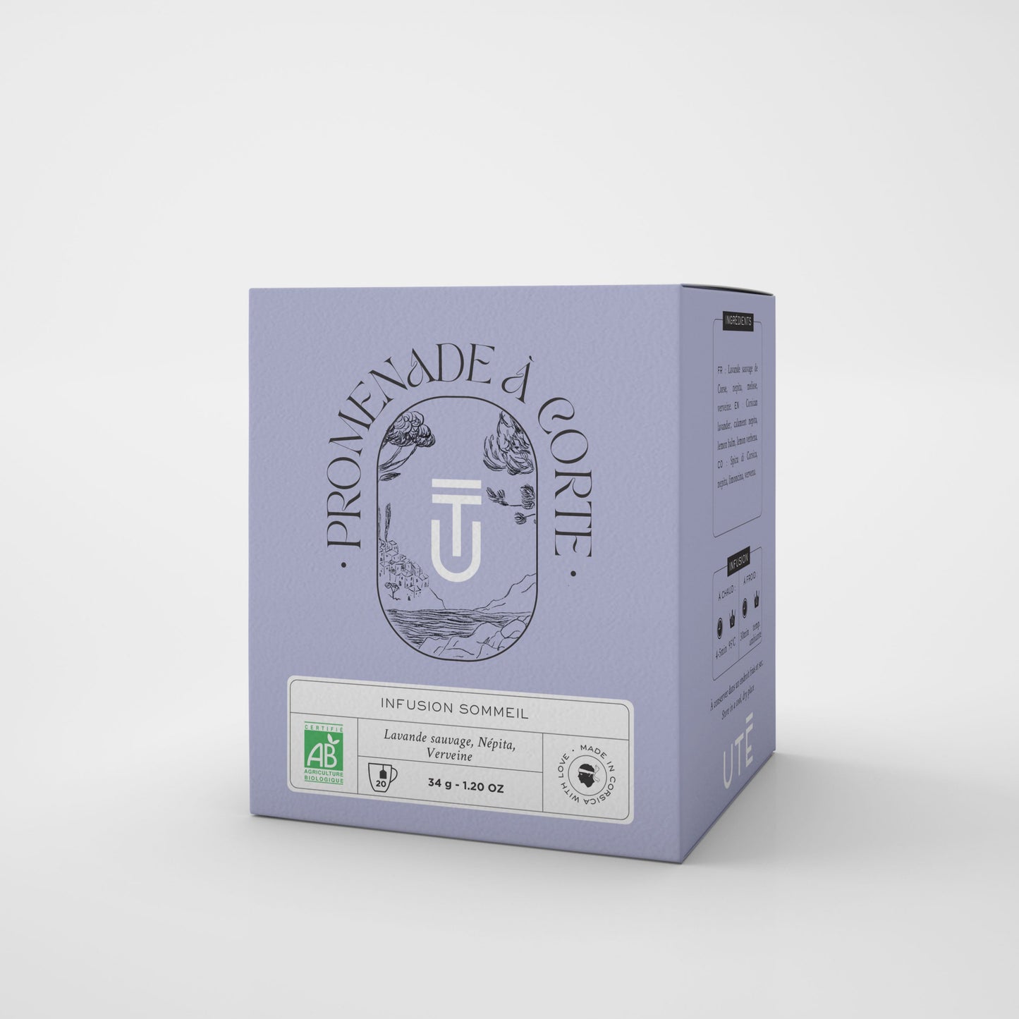 UTÈ - Promenade à  Corte - Infusion sommeil - BIO