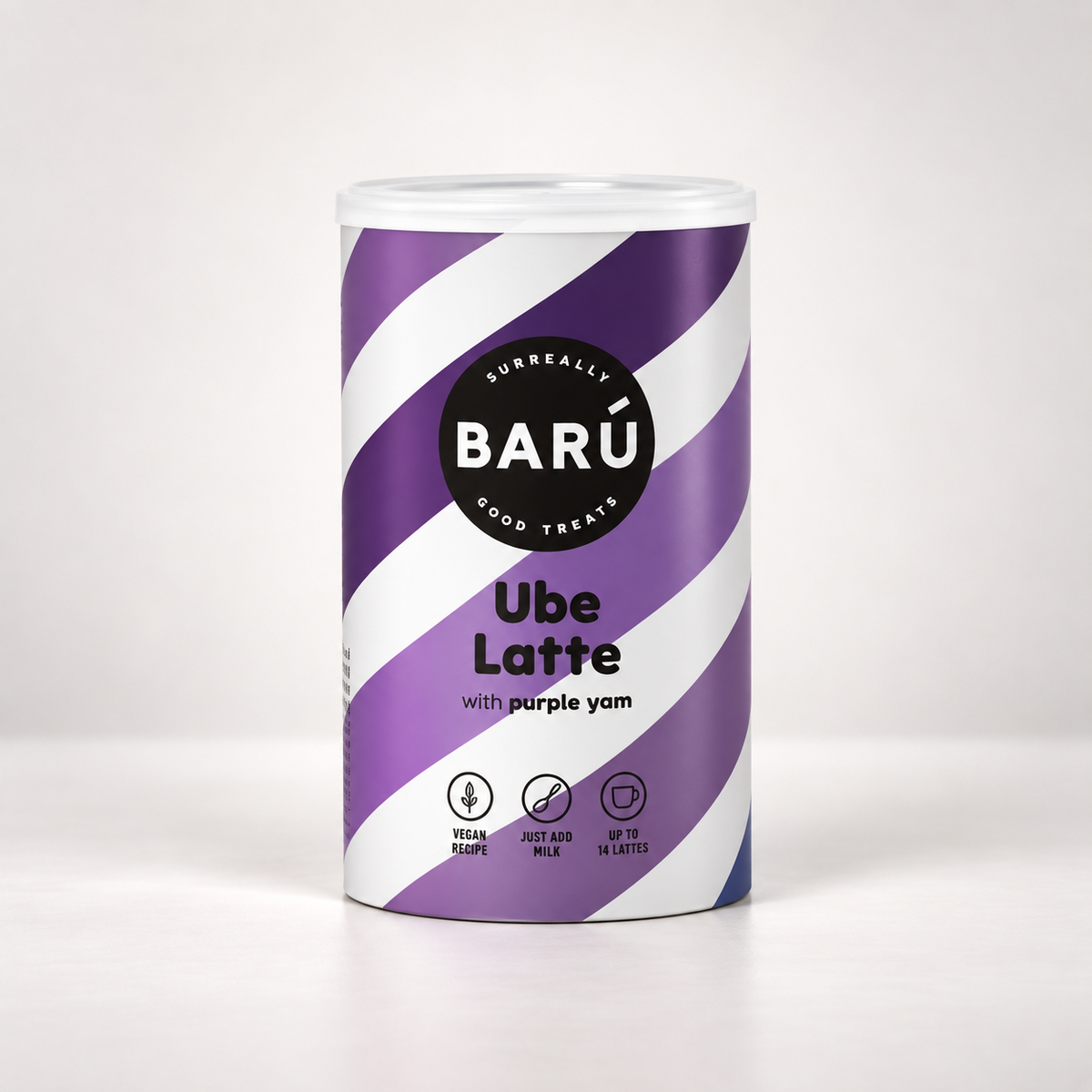 Ube Latte BARÚ – Préparation instantanée 250g