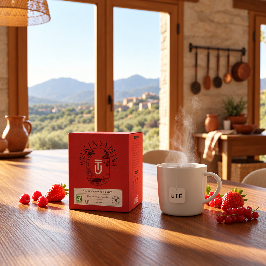 Week-end à Piana – Thé Noir aux Fruits Rouges BIO