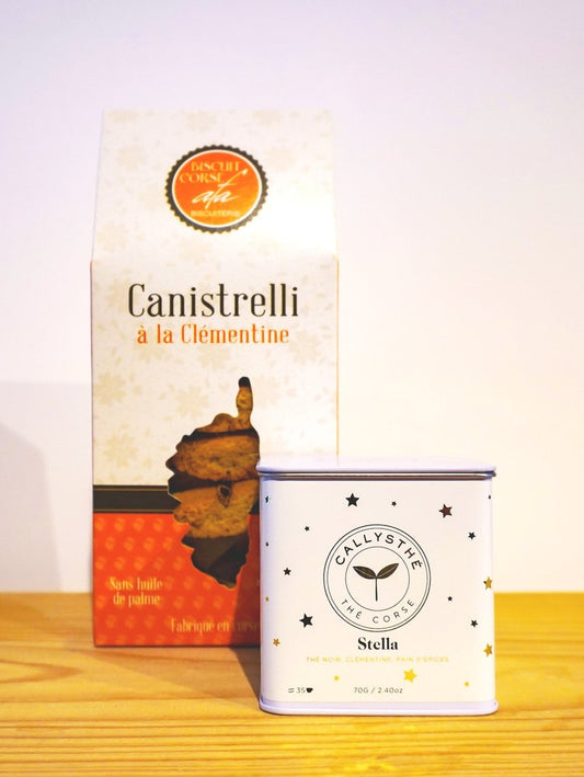 Tee &amp; Canistrelli Clementinenpaket 