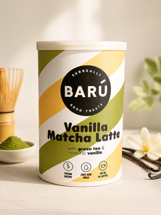 Vanilla Matcha Latte BARÚ – Préparation instantanée 250 g