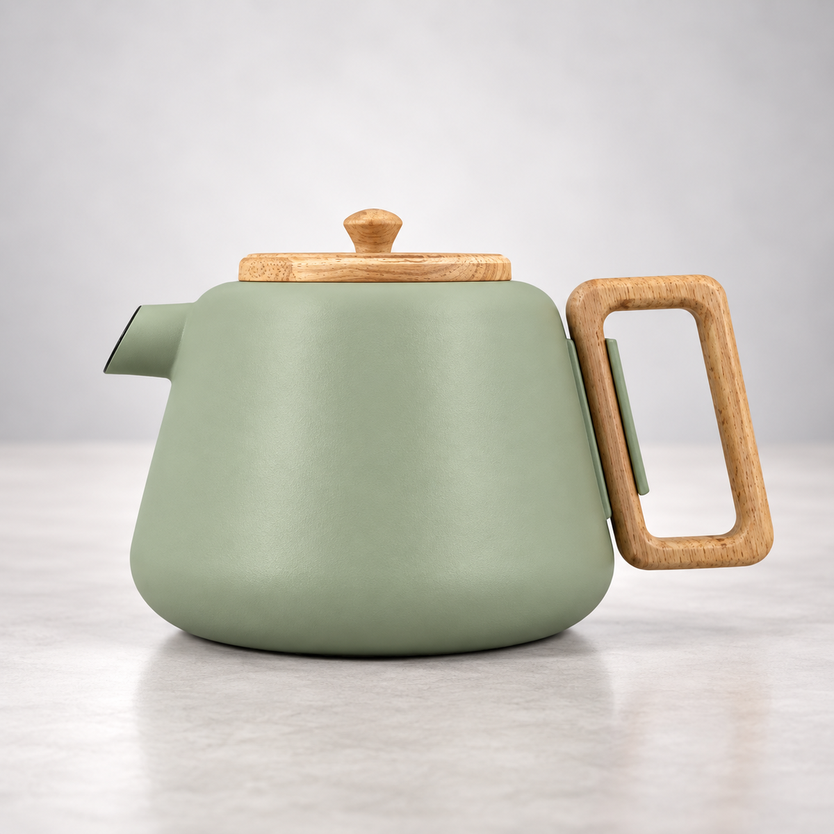 Théière en Fonte Viggo 1 L – Vert d’Eau avec Filtre Inox
